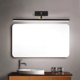 Modern Electroplated Black Gold Body LED Wall Light Mirror Vanity Picture Lamp - Warm White