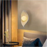 White Wabi Sabi Modern Wall Light for Living Room Dining Room Light - Warm White