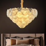 800 MM Crystal Gold LED Chandelier Light for Living Room Round Dining Room - Warm White
