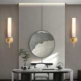 LED Marble Gold Wall Light Living Dining Bedside Light