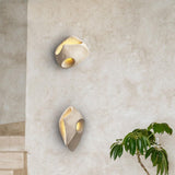 White Wabi Sabi Modern Wall Light for Living Room Dining Room Light - Warm White