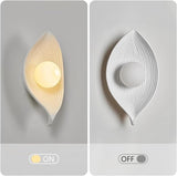 White Wabi Sabi Modern Wall Light for Living Room Dining Room Light - Warm White