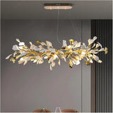 1200MM LONG GOLDEN CRYSTAL CHANDELIER CEILING LIGHTS HANGING
