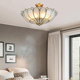 500 MM Vintage Brass Flow Chandelier