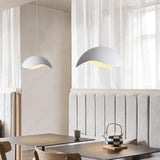 White Metal Pendant Light for Dining Hanging Light - Pack of 1