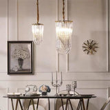 led Gold Crystal Hanging Pendant Ceiling Light