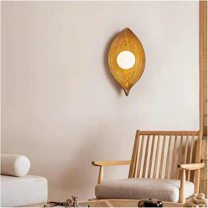 Dark Wabi Sabi Modern Wall Light for Living Room Dining Room Light - Warm White