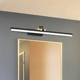 Modern Electroplated Black Gold Body LED Wall Light Mirror Vanity Picture Lamp - Warm White