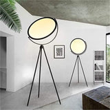 Led Tripod Floor Standing lamp Living Room Light Standing lamp - Black