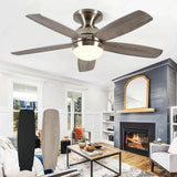 48 INCH HUGGER WIND LEAF CEILING FAN REMOTE CONTROLLED