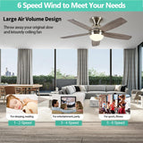 48 INCH HUGGER WIND LEAF CEILING FAN REMOTE CONTROLLED