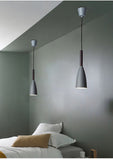 Grey Metal Gold Pendant Light Island Ceiling Lights - Warm White