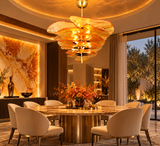 650MM Amber Life Tree Chandelier Lamp