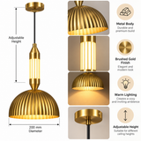 Metal Led  Light for Bedside Hanging Light