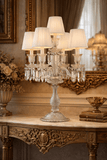 Italian 6 Light Shade Table Lamp for Home