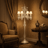 Italian 6 Light Shade Floor lamp Living Room Light for Home Lighting Standing lamp