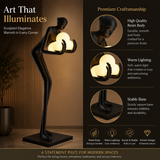 Lady Sculpture Humanoid Floor Lamp