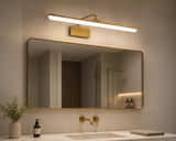 800MM Gold Modern Led Bathroom Vanity Picture Mirror Wall Lamp - 3 Color in 1