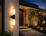 600MM MODERN Outdoor Wall Light Fixture BLACK Color Exterior Waterproof