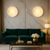 White Wabi Sabi Modern Wall Light for Living Room Dining Room Light