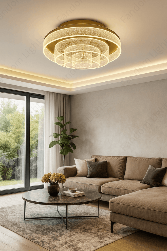 800 MM Surface Mounted LED Chandelier