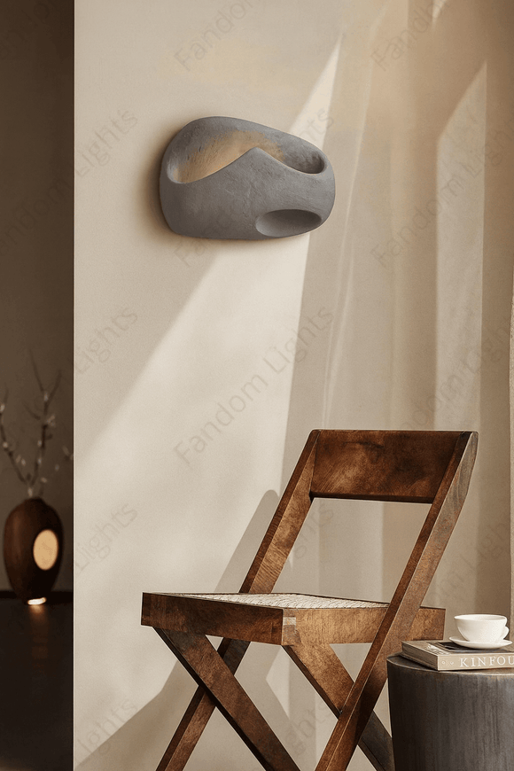 Wabi Sabi Modern Wall Light for Living Room Dining Room Light - Warm White