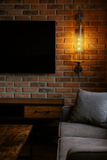1 Light Mesh Brass Wall Light for Living Room Drawing Room Bedroom - Warm White