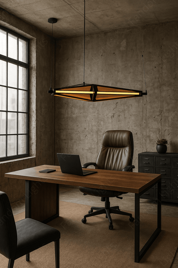 1000MM Tinted Glass Modern LED Linear Light Chandelier Lighting Lamp Cord Pendant Lamp