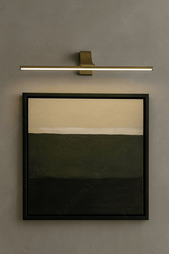 800MM Gold Modern Led Bathroom Antique Vanity Picture Mirror Light Wall Lamp - 3 Color in 1