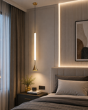 Led Brass Gold Modern Pendant Light for Bedside Dining Hanging Light