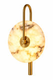 LED Faux Stone Drum Wall Light Living Dining Bedside Light