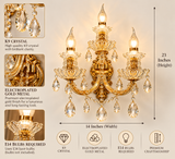 3-Italian Royale Wall Light - Warm White