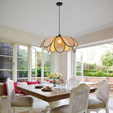 Rattan Earthly Wabi Sabi Chandelier Pendant Hanging for Living Room Outdoor Light - Warm White