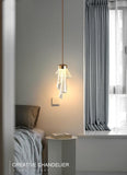 led Gold Acrylic Pendant Ceiling Lamp Light - Warm White - Ashish Electrical India