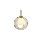 Frost Pendant Light for Bedside Hanging Light - Warm White