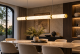 1000MM Faux Marble LED Light Chandelier Lighting Lamp