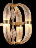 Crystal Glass Dining Chandelier Lamp