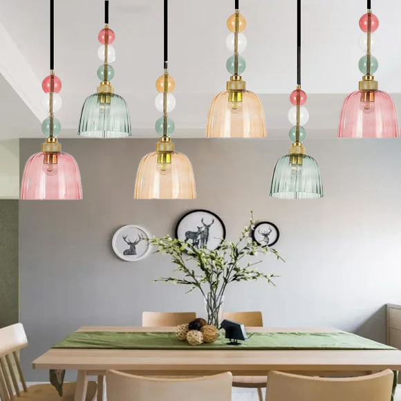 6 Light Long Chandelier With Oval Plate For Dining Area - Warm White
