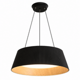 Modern LED Black Pendant 500 MM Ring