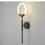 600MM LED Black Fancy Wall Light,Night Lamp,Decorative Lamp,Wall Hanging Lights for Bedroom,Living Room