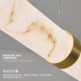 1200MM Faux Marble LED Light Chandelier Lighting Lamp