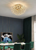 500MM Gold Ceiling Light for Living Area Home - Warm White