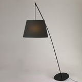 Titled Modern FLOOR LAMP LIVING ROOM STANDING LAMP - Black