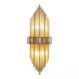 550MM Crystal Metal Wall Light for Dining Living Room - Warm White