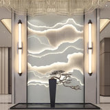 LED 650MM Black Modern Wall Light Living Dining Wall Light