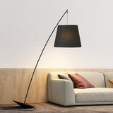 Titled Modern FLOOR LAMP LIVING ROOM STANDING LAMP - Black