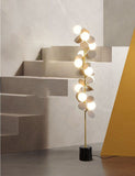 Gold Metal Floor lamp Living Room Standing lamp - Gold
