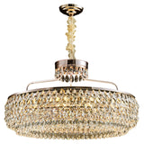 600 MM Crystal Gold LED Chandelier for Living Dining Room Light- Warm White