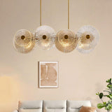 900x300 MM Gold Disc Chandelier Ceiling Lights Hanging - Warm White - Ashish Electrical India