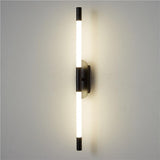 600 MM LED Black Plated Long Tube Wall Light - Warm White - Ashish Electrical India